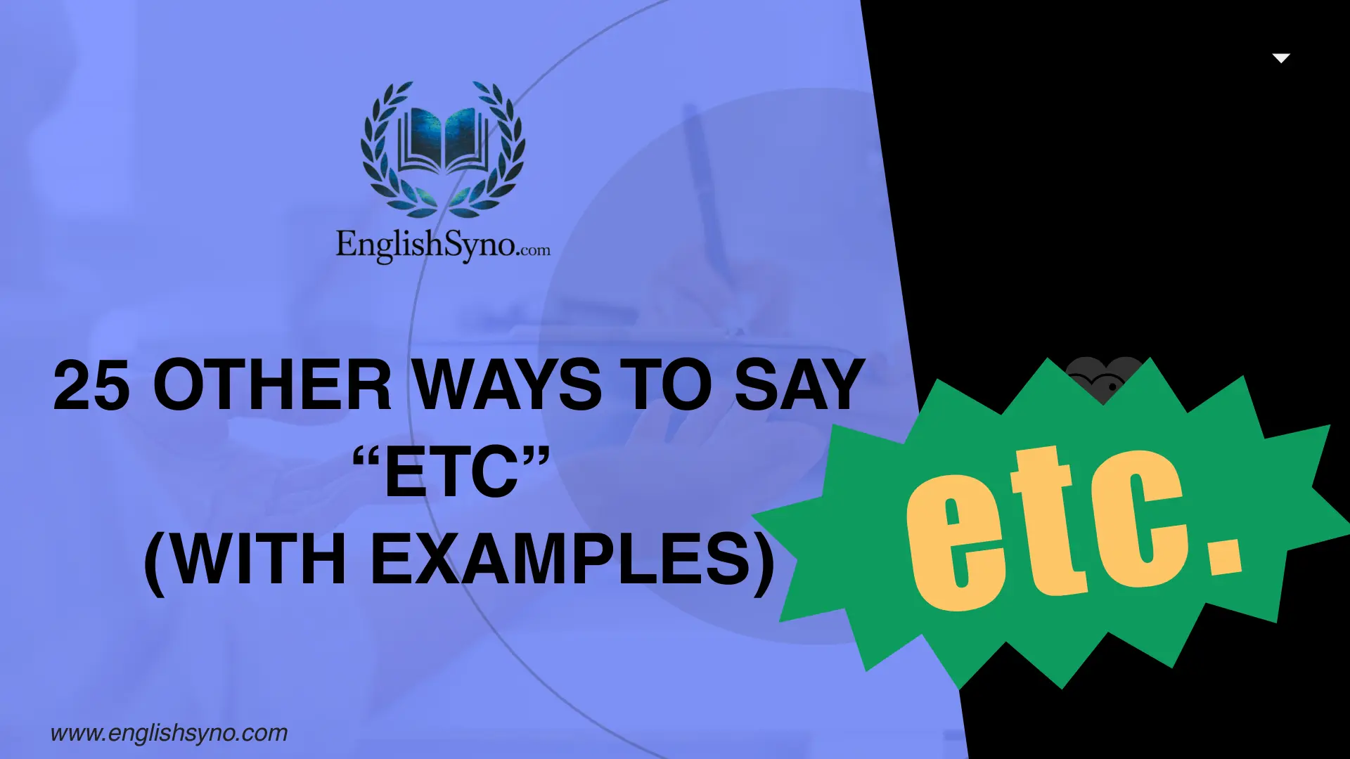 ways-to-say-etc