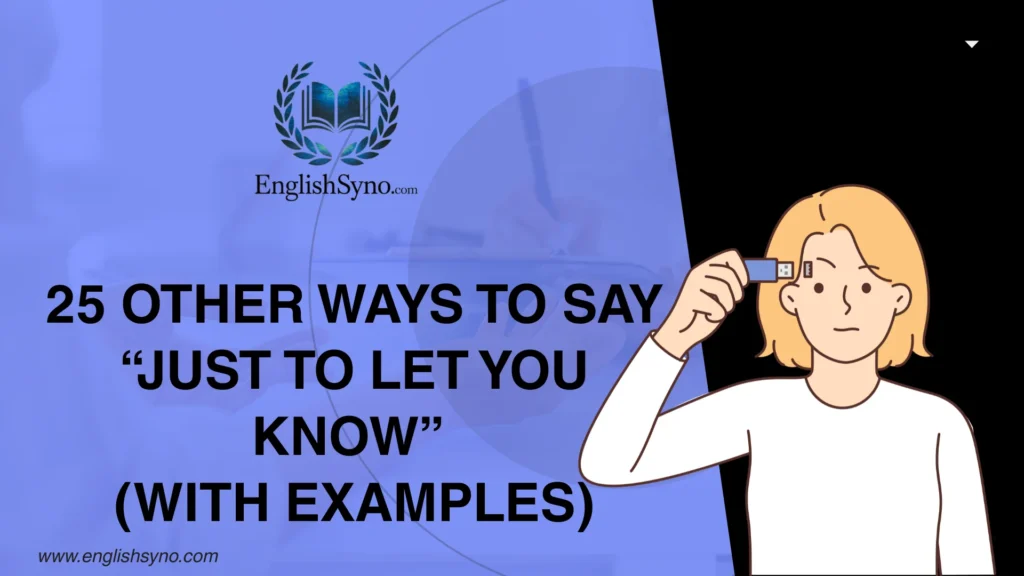 ways-to-say-just-to-let-you-know