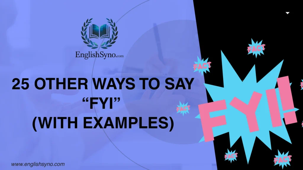 ways-to-say-fyi